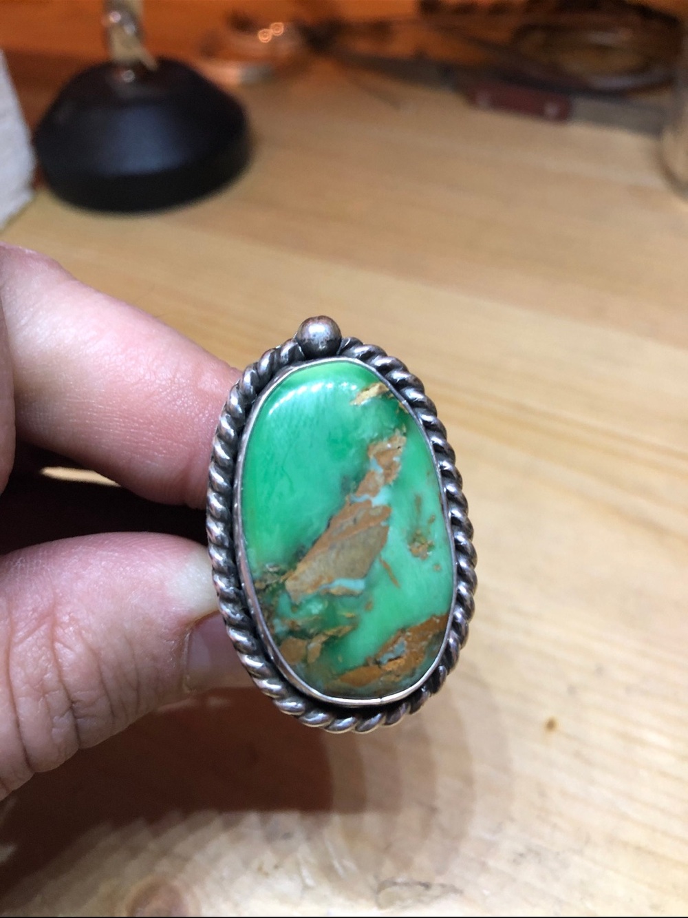 Massive✨ Royston 🩵 turquoise ring - Picture 4 of 9